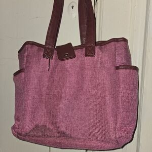 Pink Tote Bag